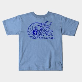 Blue Nautilus Kids T-Shirt